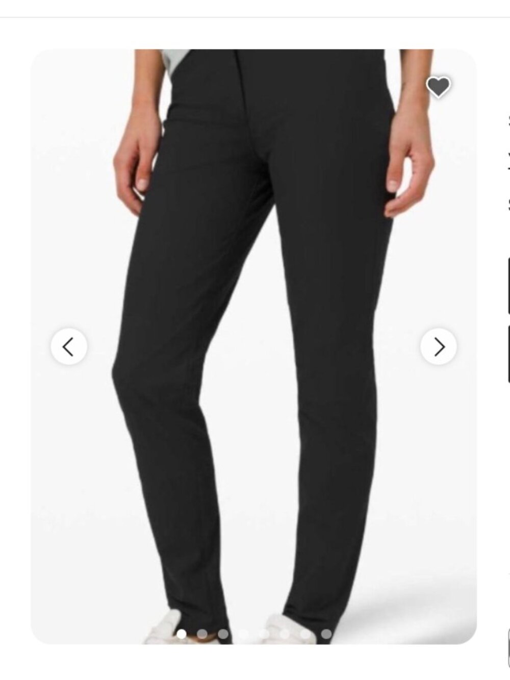 New Lululemon high rise dress pant